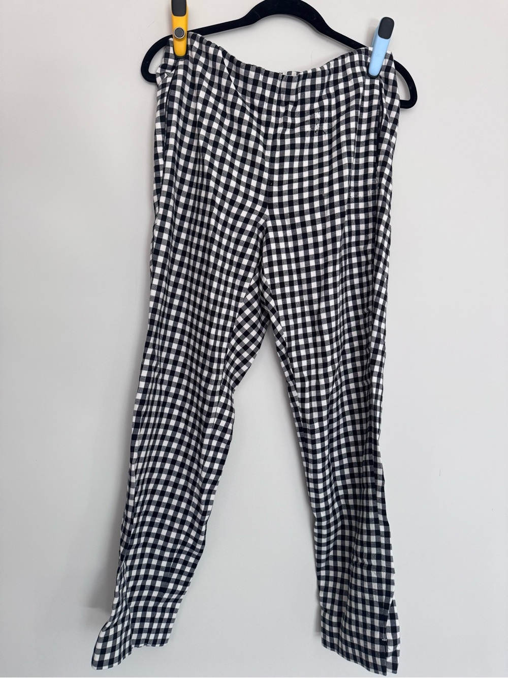 Black & White Gingham Women’s Pants